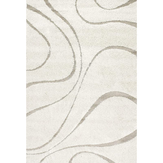 Carpet for Living, Beige wave 2-inch Thick Carpet, Home Decor Shaggy Carpet