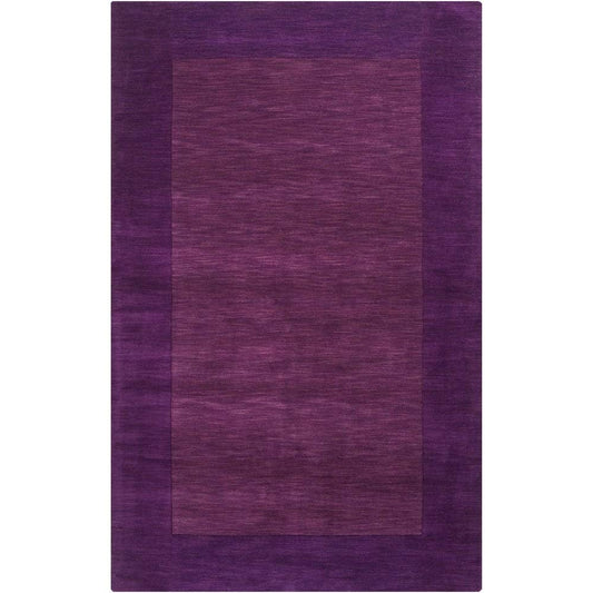 Solid Purple Hand Tufted Carpet