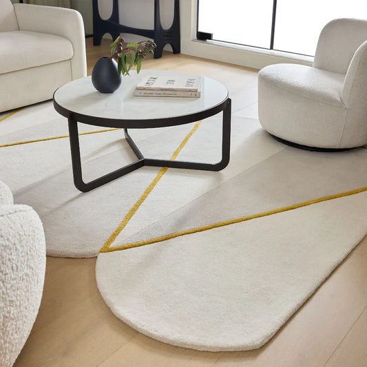 Zen Line Hand-Tufted Contemporary Carpet
