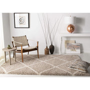Carpet for Living, Beige ivory 2-inch Thick Carpet, Home Decor Shaggy Carpet