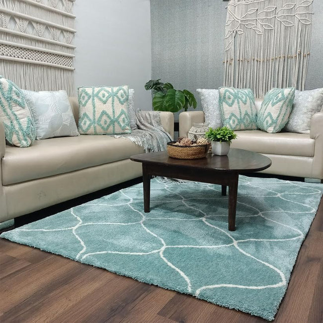 Carpet for Living, Sky morrocan 2-inch Thick Carpet, Home Decor Shaggy Carpet