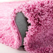 Carpet for Living, Pink 2-inch Thick Carpet, Home Decor Shaggy Carpet