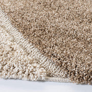 Carpet for Living, Beige ivory 2-inch Thick Carpet, Home Decor Shaggy Carpet