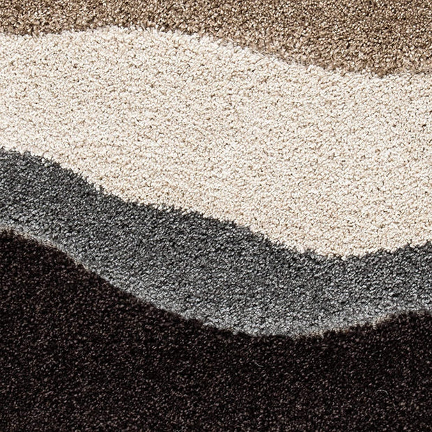 Carpet for Living, Beige ivory 2-inch Thick Carpet, Home Decor Shaggy Carpet