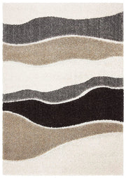 Carpet for Living, Beige ivory 2-inch Thick Carpet, Home Decor Shaggy Carpet