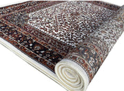 Kashmiri Silk Traditional Design Rectangular Carpet for Your Living Room and Bedroom and for Hall