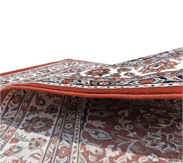 Kashmiri Silk Traditional Design Rectangular Carpet for Your Living Room and Bedroom and for Hall