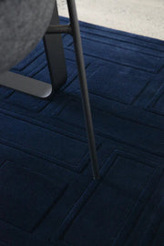 Malibu - Navy | In Stock Hand Tufted New Zealand Wool Rug