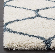 Carpet for Living, Ivory blue 2-inch Thick Carpet, Home Decor Shaggy Carpet