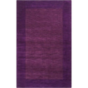 Solid Purple Hand Tufted Wool Carpet for Living Room & Bedroom Decor
